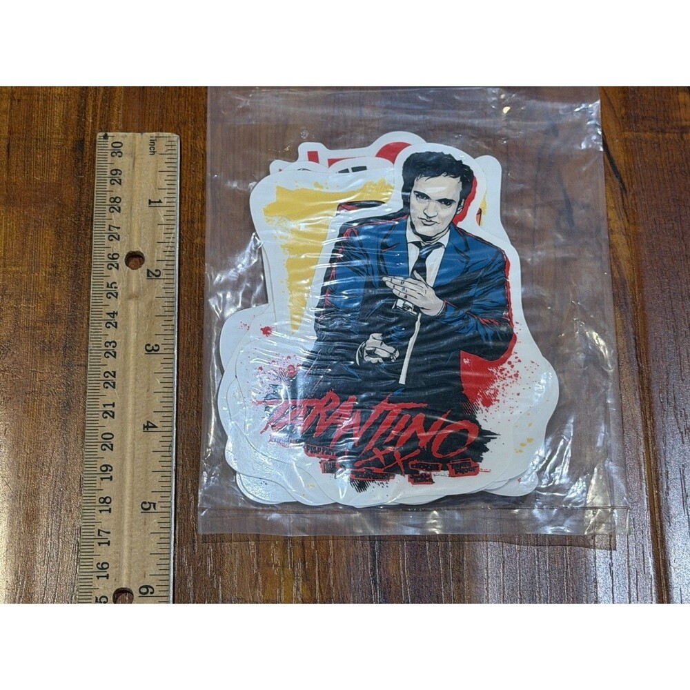 4 x Tarantino 6-Piece (24 Total) Sticker Set Pulp Fiction Reservoir Dogs & More! - Picture 12 of 12